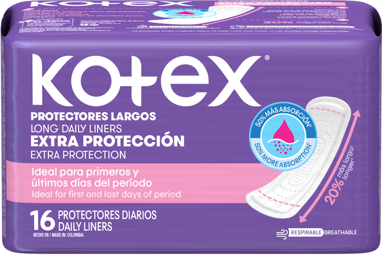 Protector diario extra proteccion extra proteccion paquete