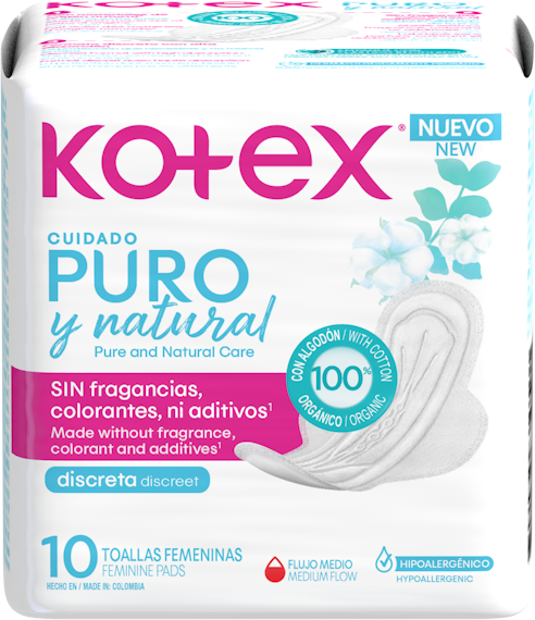 Kotex Puro y Natural